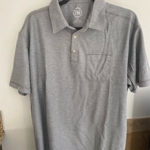 Modal-blend polo is casual and comfortable, a great staple piece of clothing.